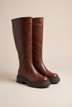 Charger l'image dans la galerie, Bottes Carmelyna camel AMARA xxl (37 au 43) Bottes spécial mollets larges