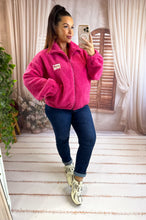 Charger l'image dans la galerie, Veste polaire rose CÉLESTE (36 au petit 44 )