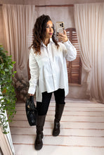 Charger l'image dans la galerie, Chemise oversize blanche EMMA (38 au 48)