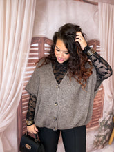 Charger l'image dans la galerie, Gilet sans manches taupe PRUNE (40 au 50)