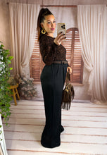 Charger l'image dans la galerie, Pantalon de costume fluide noir BILL ( 38 au 46 )