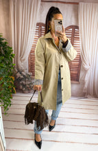 Charger l'image dans la galerie, Trench réversible vichy SANA beige (36 au 44)