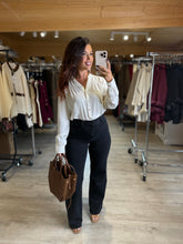 Charger l'image dans la galerie, Jean noir wide leg KARLA (34au 42)