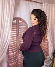 Charger l'image dans la galerie, Gilet zip bordeaux JULIANNA (34 au 40)