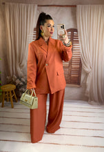 Charger l'image dans la galerie, Blazer oversize terracota SORAYA (38 au 46)