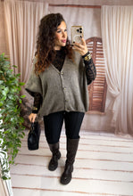 Charger l'image dans la galerie, Gilet sans manches taupe PRUNE (40 au 50)