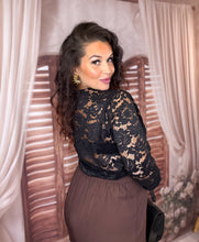 Charger l'image dans la galerie, Top en dentelle noir ILONA (36 au 46)