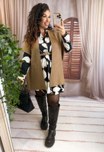 Charger l'image dans la galerie, Poncho uni taupe LANA (36 au 44)