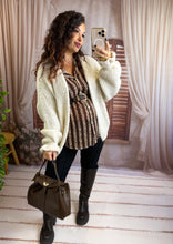 Charger l'image dans la galerie, Maxi gilet beige SANDRINE (36 au 48)