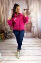 Charger l'image dans la galerie, Veste polaire rose CÉLESTE (36 au petit 44 )