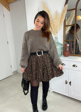 Charger l'image dans la galerie, Pull marron/taupe Inaya ( 34 au 44)
