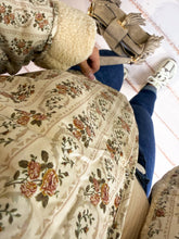 Charger l'image dans la galerie, Veste polaire réversible beige CASSANDRA (36 au 44)
