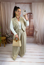 Charger l'image dans la galerie, Veste sans manches beige LISSA (36 au 42)
