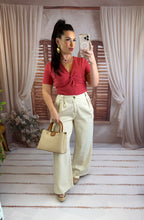 Charger l'image dans la galerie, Pantalon beige SIENNE (36 au 48)
