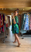 Charger l'image dans la galerie, Robe courte bleu/verte Astrid ☀️( s/m/l)