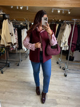Charger l'image dans la galerie, Gilet sans manches bordeaux YOU (34 au 48 )