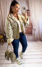 Charger l'image dans la galerie, Veste polaire réversible beige CASSANDRA (36 au 44)