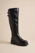 Charger l'image dans la galerie, Bottes Carmelyna noir LORINA xxxl (37 au 43) Bottes spécial mollets larges