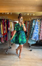 Charger l'image dans la galerie, Robe courte bleu/verte Astrid ☀️( s/m/l)