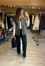 Charger l'image dans la galerie, Gilet sans manches kaki YOU (34 au 48)