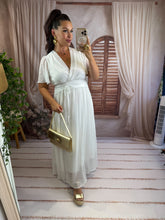 Charger l'image dans la galerie, Robe longue blanche VANILLE (36 au 48) New