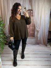 Charger l'image dans la galerie, Blouse plissé chocolat KAMILA (38 au 48)