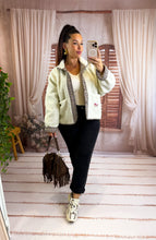Charger l'image dans la galerie, Veste polaire réversible vichy chocolat CAMILLE (36 au 44 )