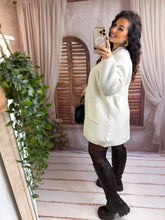 Charger l'image dans la galerie, Gilet mi long beige KELLY (36 au 46)