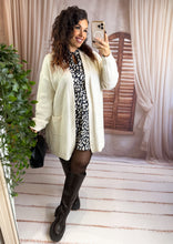 Charger l'image dans la galerie, Gilet mi long beige KELLY (36 au 46)