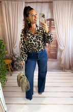 Charger l'image dans la galerie, Jeans Wide leg bleu FANNY (38 au 46)
