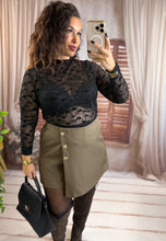 Charger l'image dans la galerie, Jupe/short taupe MARGOT (36 au 48)