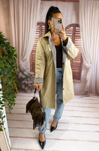 Charger l'image dans la galerie, Trench réversible vichy SANA beige (36 au 44)