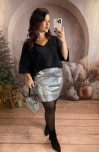 Charger l'image dans la galerie, Jupe en sequin argent JOY (36 au 48)