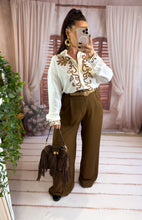 Charger l'image dans la galerie, Pantalon de costume fluide chocolat BILL( 38 au 46 )