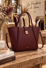 Charger l'image dans la galerie, Grand sac bordeaux ÉMELINE
