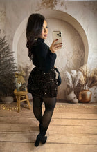 Charger l'image dans la galerie, Short sequins chocolat ÉLICE (34 au 42)⭐️