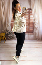 Charger l'image dans la galerie, Veste polaire écru CÉLESTE (36 au petit 44 )reste 1 taille m/l