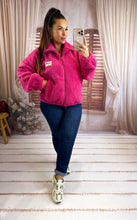 Charger l'image dans la galerie, Veste polaire rose CÉLESTE (36 au petit 44 )