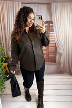 Charger l'image dans la galerie, Chemise chocolat LAURE (36 au 42)