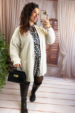 Charger l'image dans la galerie, Gilet mi long beige KELLY (36 au 46)