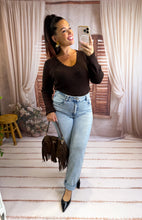 Charger l'image dans la galerie, Jeans mom fit bleu MADELEINE (34 au 42)