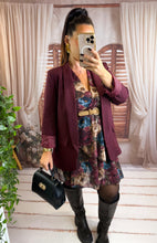 Charger l'image dans la galerie, Blazer bordeaux TILIA (34 au 52)