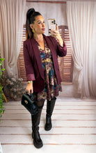 Charger l'image dans la galerie, Blazer bordeaux TILIA (34 au 52)