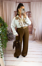 Charger l'image dans la galerie, Pantalon de costume fluide chocolat BILL( 38 au 46 )