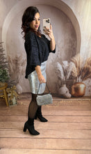 Charger l'image dans la galerie, Jupe en sequin argent JOY (36 au 48)