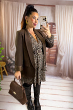 Charger l'image dans la galerie, Blazer chocolat TILIA (34 au 52)