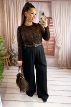 Charger l'image dans la galerie, Pantalon de costume fluide noir BILL ( 38 au 46 )