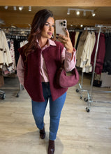 Charger l'image dans la galerie, Gilet sans manches bordeaux YOU (34 au 48 )