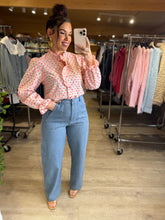 Charger l'image dans la galerie, Jean large coupe belt bleu MARINA (36 au 40)