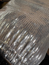 Charger l'image dans la galerie, Jupe en sequin argent JOY (36 au 48)